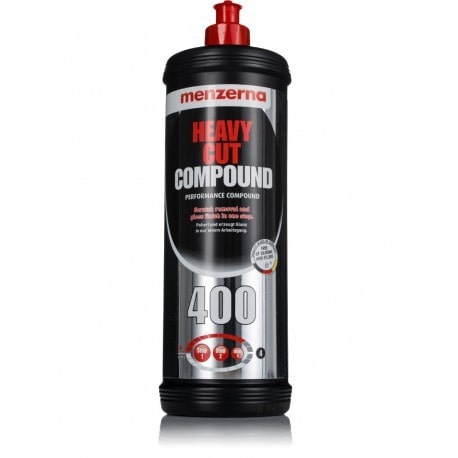menzerna400 car polishing compound 1l bottle white background