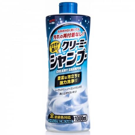 soft99-neutral-shampoo-creamy-1l-bottle-car-wash-ireland soft99-neutral-ph-car-wash-shampoo-ireland