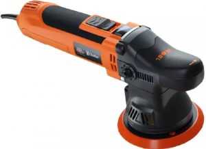 dual action polisher white background