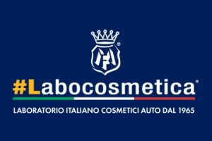 labocosmetica logo blue background