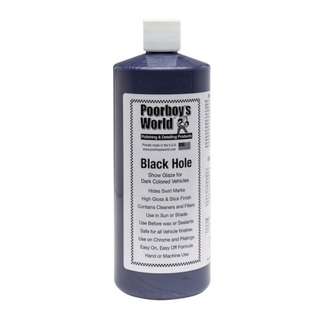 poorboys black hole glaze 473ml bottle